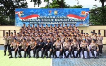 Pimpin Apel Bersama Satbrimob Polda Sulsel, Kapolda Sulsel Tekankan Loyalitas dan Peran Strategis Brimob