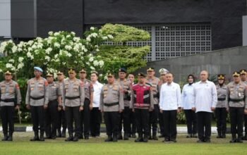 Apel Pamit Irjen Pol. Andi Rian Djajadi di Polda Sumsel Berlangsung Khidmat