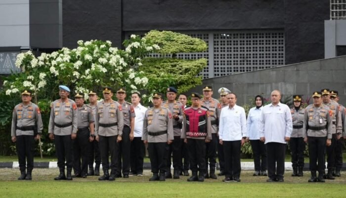 Apel Pamit Irjen Pol. Andi Rian Djajadi di Polda Sumsel Berlangsung Khidmat