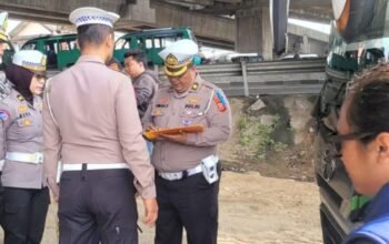 Ditlantas Polda Jabar Gelar Ramp Check di Cileunyi, Pastikan Kelayakan Kendaraan dalam Operasi Keselamatan Lodaya 2026
