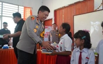 Aksi Nyata untuk Pendidikan: Kolaborasi MPR RI dan Polda Sulteng di SDN Inpres Balumpewa