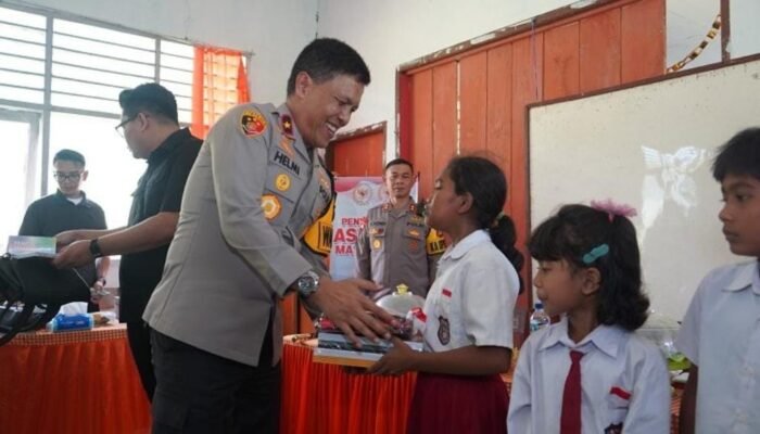 Aksi Nyata untuk Pendidikan: Kolaborasi MPR RI dan Polda Sulteng di SDN Inpres Balumpewa