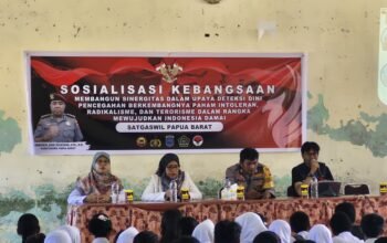 Satgaswil Papua Barat Gelar Sosialisasi Wawasan Kebangsaan di SMPN 1 Kabupaten Sorong guna Tangkal Paham IRET
