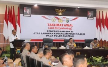 Kapolda Sulteng Buka Entry Meeting Pemeriksaan Laporan Keuangan T.A. 2025 oleh BPK RI