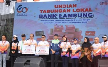 Rayakan HUT ke-60, Kapolda dan Gubernur Lampung Lepas Ribuan Peserta Bank Lampung Run 2026