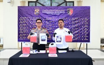 Ditreskrimsus Polda Jambi Ungkap Dugaan Pengangkutan BBM Subsidi Ilegal untuk Aktivitas PETI