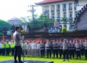 Apel Perdana, Wakapolda Bali Tekankan Disiplin, Profesionalisme dan Larang Judi Online