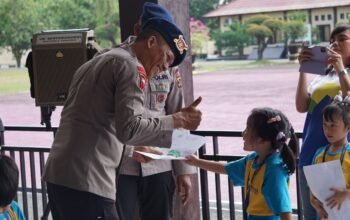 Preschool Field Trip TK Kurnia Global School, Murid Belajar Tugas Brimob di Satbrimob Polda Jambi