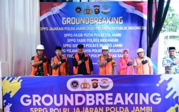 Wakapolda Jambi Resmikan Launching SPPG Jambi Timur, Polda Jambi Dukung Penuh Program Nasional Makan Bergizi Gratis