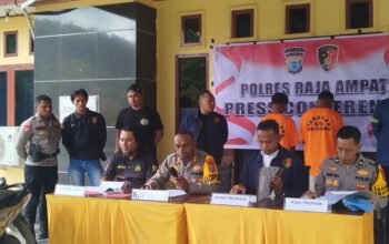 Polres Raja Ampat Ringkus Spesialis Pencurian di Penginapan Waisai, Motifnya Demi Miras