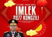 Ucapkan Selamat Imlek 2577, Kadiv Humas Polri Imbau Masyarakat Pererat Persatuan dan Jaga Kamtibmas Kondusif