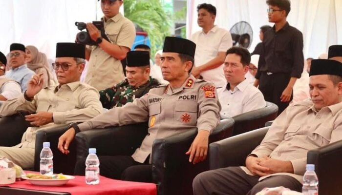 Kapolda Aceh Dampingi Menteri PPN Resmikan Gedung A2 serta Mock-up Pesawat di Asrama Haji Aceh
