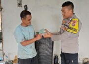 Demi Rumah Layak Huni Warga Binaan, Bhabinkamtibmas Desa Bagik Papan Rela Jual Barang Pribadi