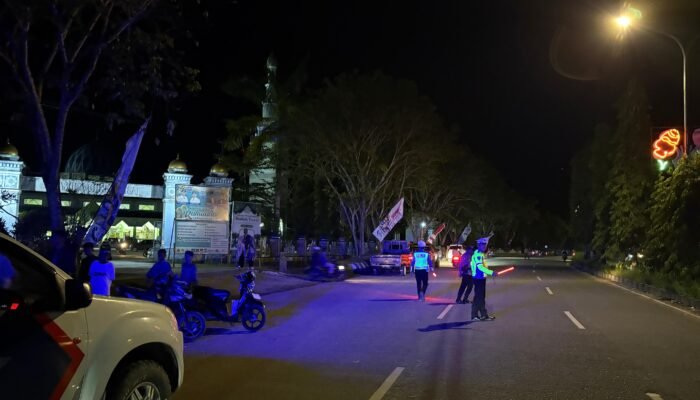 Polres Raja Ampat Siagakan Personel Amankan Sholat Tarawih, Pastikan Ibadah Ramadhan Berjalan Kondusif