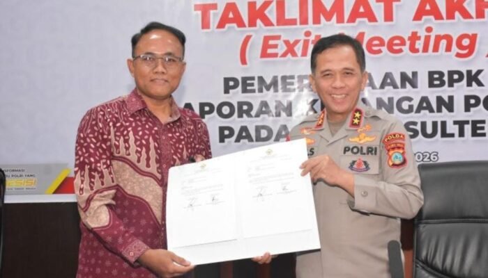 Kapolda Sulteng Hadiri Exit Meeting BPK RI: Komitmen Wujudkan Tata Kelola Keuangan Akuntabel