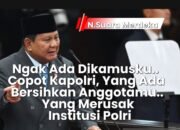 Presiden Prabowo Tepis Isu Ganti Kapolri: Tak Ada Kamusnya Kalau Guru Salah, Masa Kepala Sekolah Dicopot?