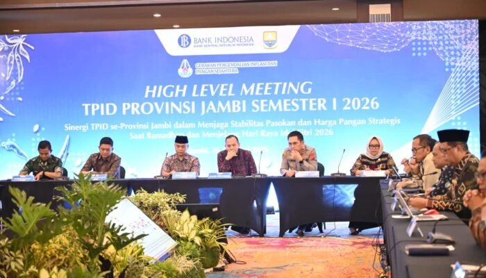 Kapolda Jambi Ikuti Rakor TPID Se-Provinsi, Fokus pada Kelancaran Distribusi Bapok