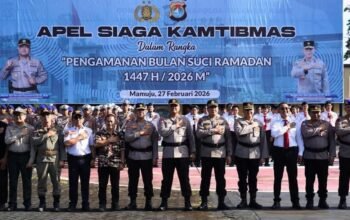 Siaga Kamtibmas, Kapolda Sulbar Minta Personel Jadi Benteng Keamanan dan Penyejuk Hati Rakyat di Bulan Ramadan