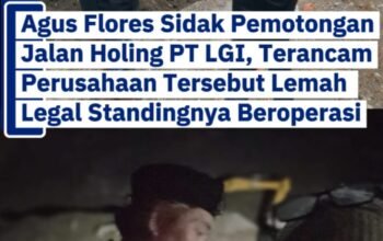 Kok Bisa PT LGI Beroperasi Tidak Ada Houling, Agus Flores : Besok Saya Minta ESDM Cabut Izinnya, Jika Tidak Dikatakan Dugaan Pemufakatan Jahat