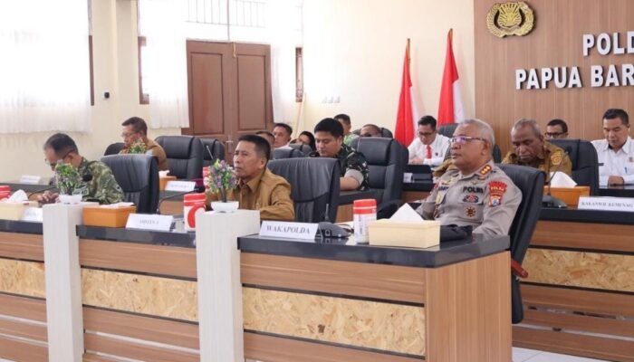 Wakapolda Papua Barat Daya Hadiri Rakor Lintas Sektoral Tingkat Menteri, Perkuat Sinergitas Pengamanan Nasional
