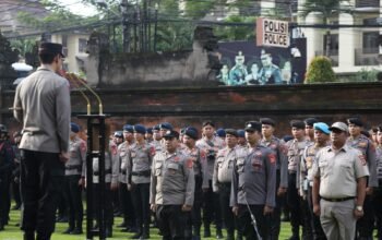 Pimpin Apel Pagi, Kapolda Bali Tekankan Pelayanan Yang Cepat dan Humanis