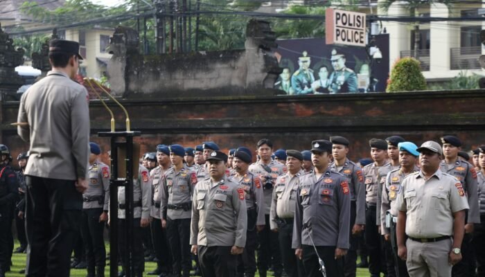 Pimpin Apel Pagi, Kapolda Bali Tekankan Pelayanan Yang Cepat dan Humanis