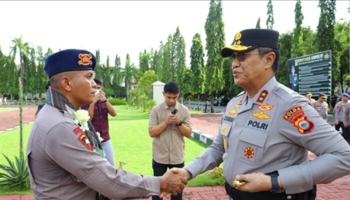 Kapolda Sulsel Pimpin Apel Pengecekan Senjata Api Serentak serta Penyambutan Personel Brimob BKO Polda Aceh