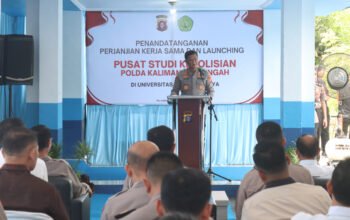 Perkuat Profesionalisme, Polda Kalteng Gandeng UPR Dirikan Pusat Studi Kepolisian