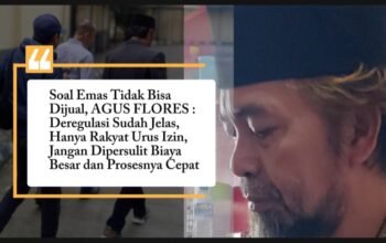 Agus Flores: Perizinan IPR Harus Dipermudah untuk Atasi Masalah Tambang Ilegal