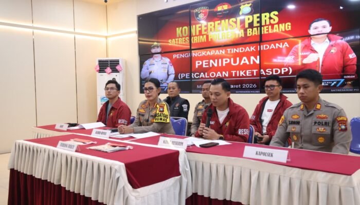 Satgas Gakkum Seligi Ketupat 2026 Polresta Barelang Ungkap Tindak Pidana Penipuan Perjalanan Tiket ASDP